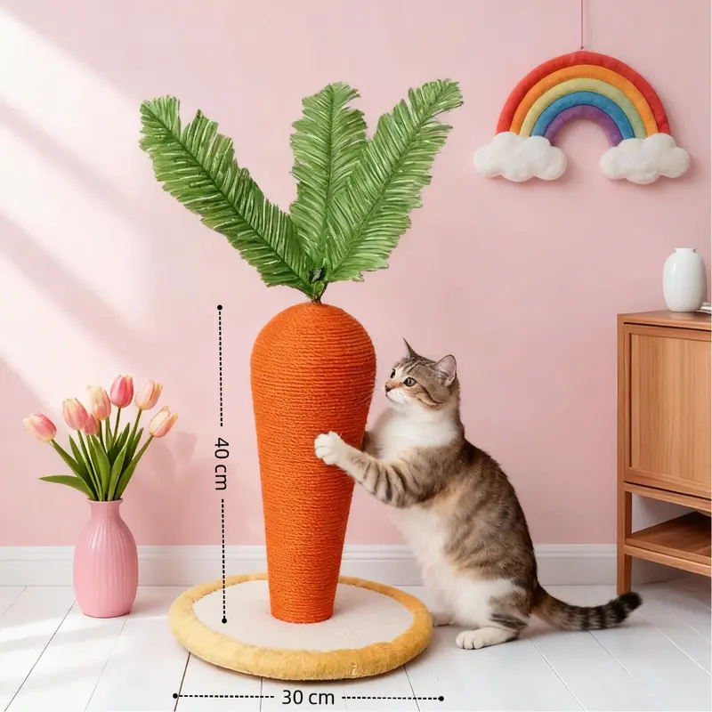 CoCo.pet ที่ฝนเล็บแมวแครอท ลับเล็บแมว เสาลับเล็บ… CoCo.pet ที่ฝนเล็บแมวแครอท ลับเล็บแมว เสาลับเล็บ…