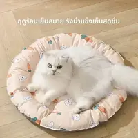 ฤดูร้อนสัตว์เลี้ยงแผ่นน้ําแข็งนอนสุนัขแมวรังน้ําแข็งเสื่อเย็นสุนัขเบาะรองนอนระบายความร้อนความรู้สึกเย็นฤดูร้อนเย็นขายดี