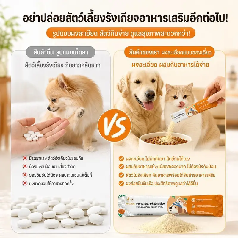 Ketzuzu 12/24 แพ็ค วิตามินแมว เสริมภูมิคุ้มกันแมว… - ภาพที่ 3