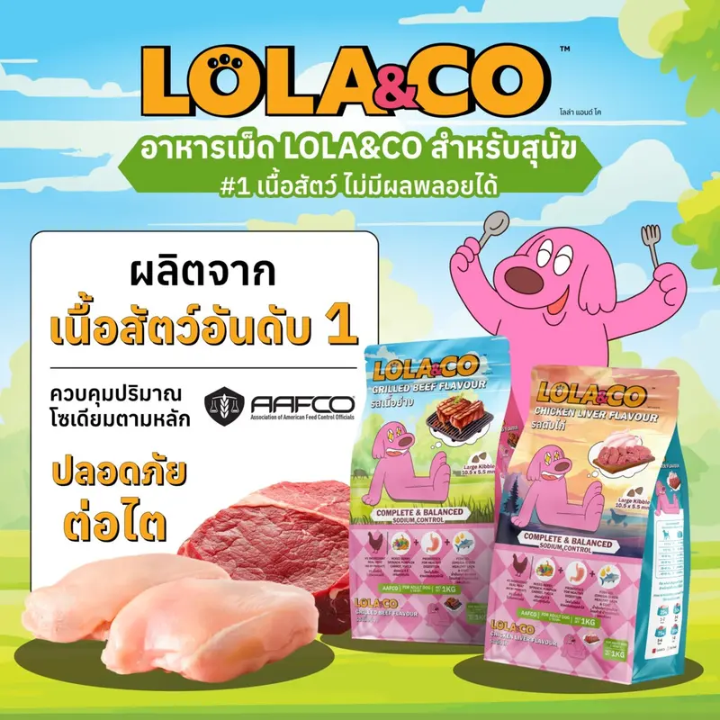 Lola & Co อาหารสุนัขแบบเม็ด ขนาด 7 kg - ภาพที่ 3