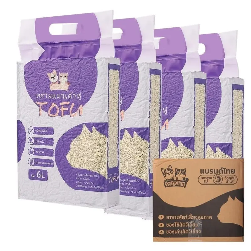 ทรายแมวเต้าหู้ PetyPet ออร์แกนิค 100%… ทรายแมวเต้าหู้ PetyPet ออร์แกนิค 100%…